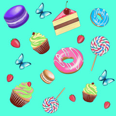 Sweets and pastries 