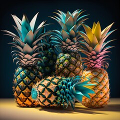 Des ananas