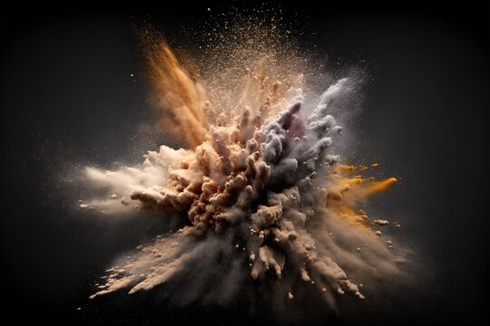 powder explosion