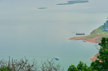 Umiam Lake in Meghalaya, India