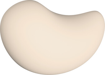 Abstract pastel shape 3d background. Decorative stone.	