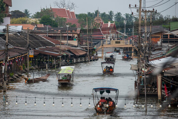 THAILAND AMPHAWA MAE KLONG RIVER