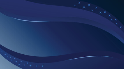 Deep blue gradient background with curved lines and a premium look. Great for presentations, brochures, banners, stationery, digital ads, social media and more.