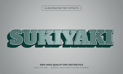 food text style effect