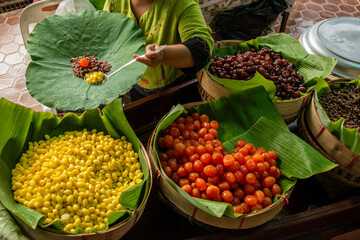 THAILAND AMPHAWA MAE KLONG RIVER MARKET