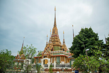 Fototapeta premium THAILAND AMPHAWA WAT CHULAMANEE