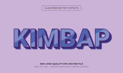 food text style effect