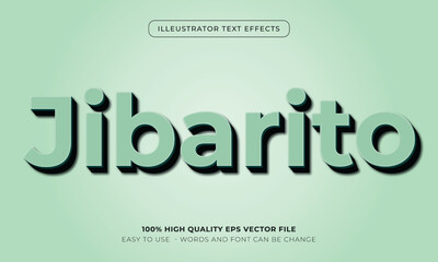 food text style effect