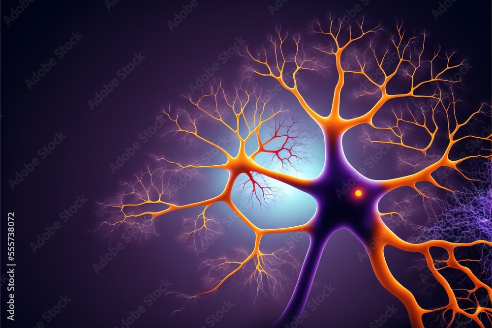 Poster a computer generated image of a nematic tree with its branches and branches showing the branches of 