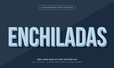 food text style effect