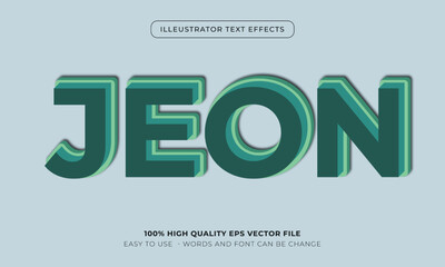 food text style effect