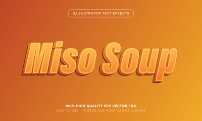 food text style effect