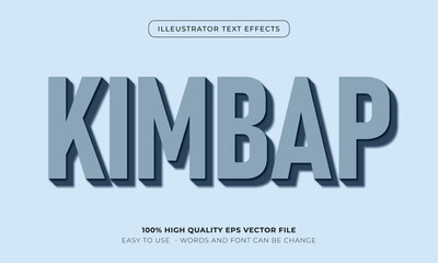 food text style effect