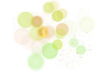 Luxury Light Bokeh Overlay with Glitter 