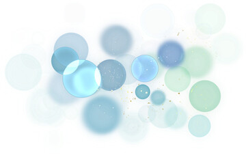 Luxury Light Bokeh Overlay with Glitter 