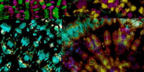 Dirty Art Graffiti. Fluorescent Graffiti Media