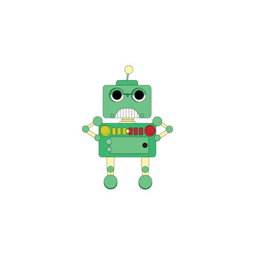 Cute Green Robot Images – Browse 6,770 Stock Photos, Vectors, and Video |  Adobe Stock