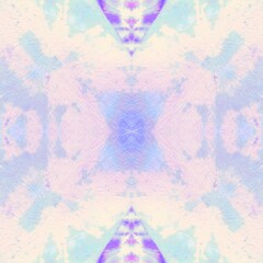 Tie Dye Circular. Pale Seamless Tie And Dye. Rose