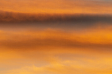 sky with clouds  and lots of colours at sunset