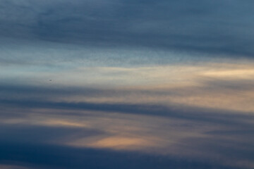 Fototapeta premium clouds in the sky over sunset