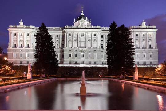 Palacio Real de Madrid, Plaza de Oriente, Madrid, Spain
