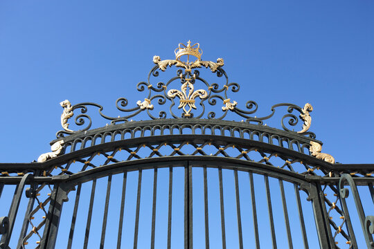 Close-Up of Gate, Palacio Real, San Ildefonso, Spain