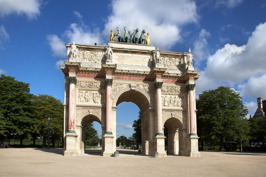 Arc de Triomphe du Carrousel, Paris, France