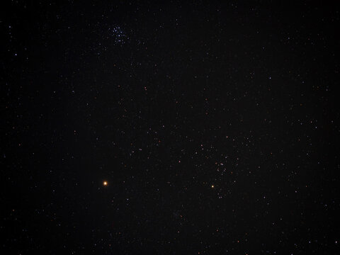 Mars and The Pleiades