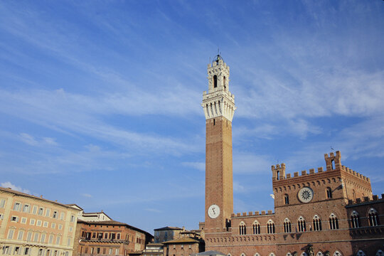 Torre del Mangia, Siena, Tuscany, Italy