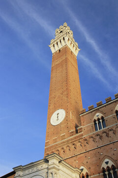 Torre del Mangia, Siena, Tuscany, Italy