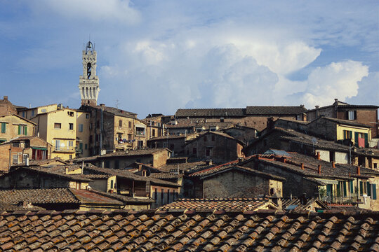 Torre del Mangia, Siena, Tuscany, Italy