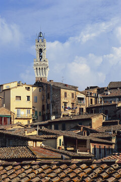 Torre del Mangia, Siena, Tuscany, Italy