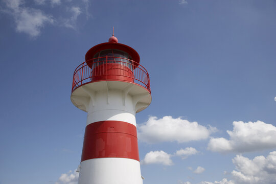Lighthouse at Grisetaodde, Midtjylland, Jylland, Denmark