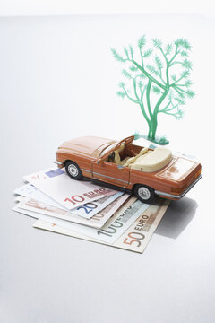 Toy Car and Euros