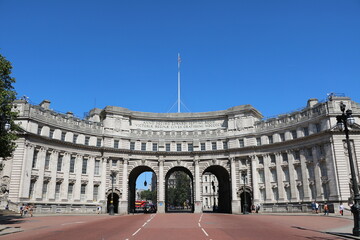 Admiralty Arch in London, England United Kingdom