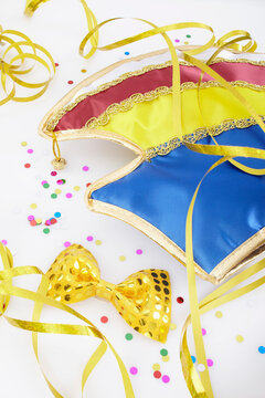 Carnival Hat and Bow Tie