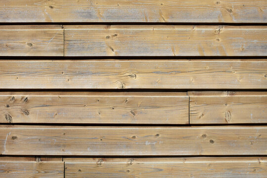 Close-up of Wooden Wall, Royan, Charente-Maritime, France