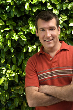 Portrait of Man Outdoors