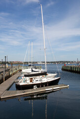 Halifax City Marina Moored Yachts