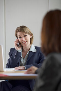 Businesswomen Having Meeting