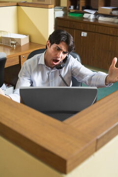 Businessman at Work