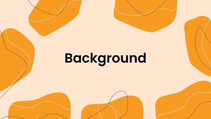 Pattern Vector yellow Background Template