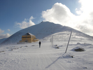 winter mountain landscape