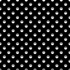 Circles seamless ornament. Balls pattern. Dots image. Tribal backdrop. Rounds background. Circle shapes motif. Geometric vector. Digital paper, folk design, ethnic textile print, abstract wallpaper.