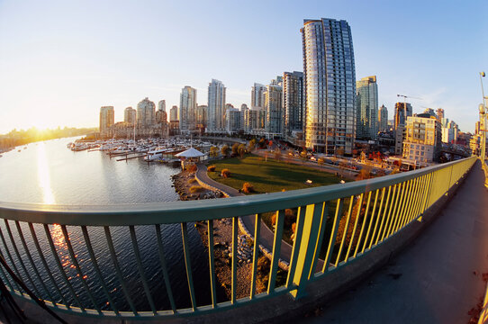 Condominiums In Downtown Vancouver, British Columbia Canada