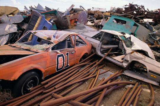 Metal Waste Dump, Saskatchewan, Canada