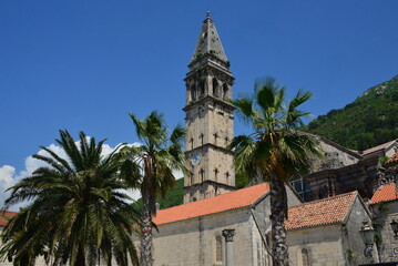 MONTENEGRO-Kotor Bay are a series of coves on the southern Dalmatian coast of the Adriatic Sea in...