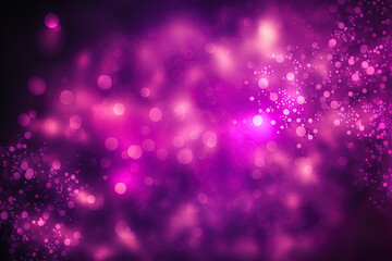 Obraz na płótnie Canvas celebratory purple pink bokeh gradient a bright backdrop. Generative AI