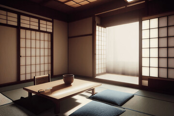 Obraz premium 現代系リアル調の高解像度背景