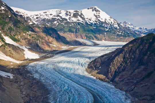 Salmon Glacier, Coast Mountains, British Columbia, Canada